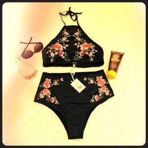 CUPSHE 2 PIECE SWIMSUIT BATHING SUIT